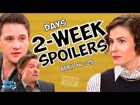 Days of our Lives 2-Week Spoilers April 14-25: JJ Oversteps, Philip Busted & Sarah Sick #dool