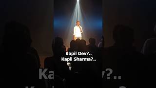 Kapil Dev vs Kapil Sharma #Shorts #standupcomedy Manoj Prabakar