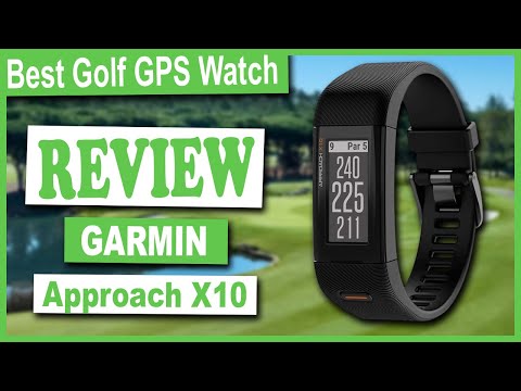 Garmin Approach X10 Lightweight GPS Golf Band Review - Golf Watch GPS Amazon