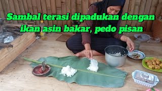 Sambal terasi pembawa kenikmatan #kuliner #food #ujangdikdikvlog #fyp