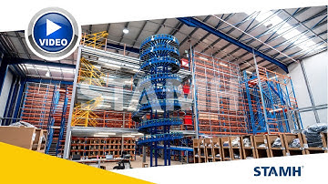 STAMH Group | SARMED | Fulfillment Racking System | Storage equipment for eCommerce