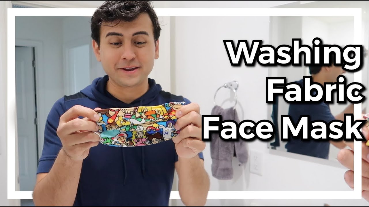 How To Wash Fabric/Cloth Face Masks