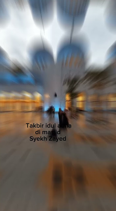 gema takbir idul Adha di masjid raya syekh Zayed solo#shorts