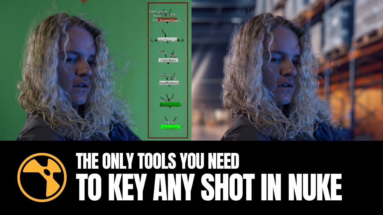 Best Keying Tools in Nuke - VFX Compositing Tutorial