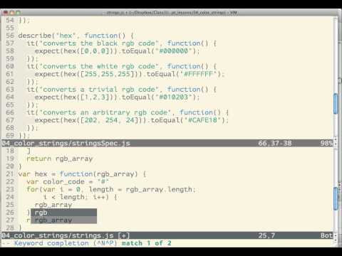 Test First Javascript (04_color_strings): Part 2 with Hex Codes