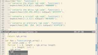 Test First Javascript (04_color_strings): Part 2 with Hex Codes