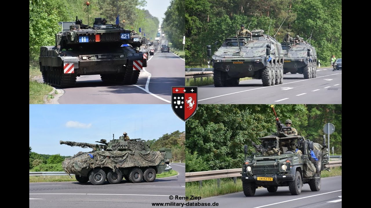 2022 eFP-Battlegroup 12.Rotation - Verlegeübung zw. Klietz + Gefechtsübungszentrum des Heeres