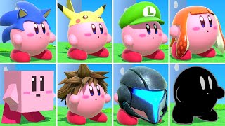 All Kirby PowerUp Transformations in Super Smash Bros. Ultimate (All DLC)