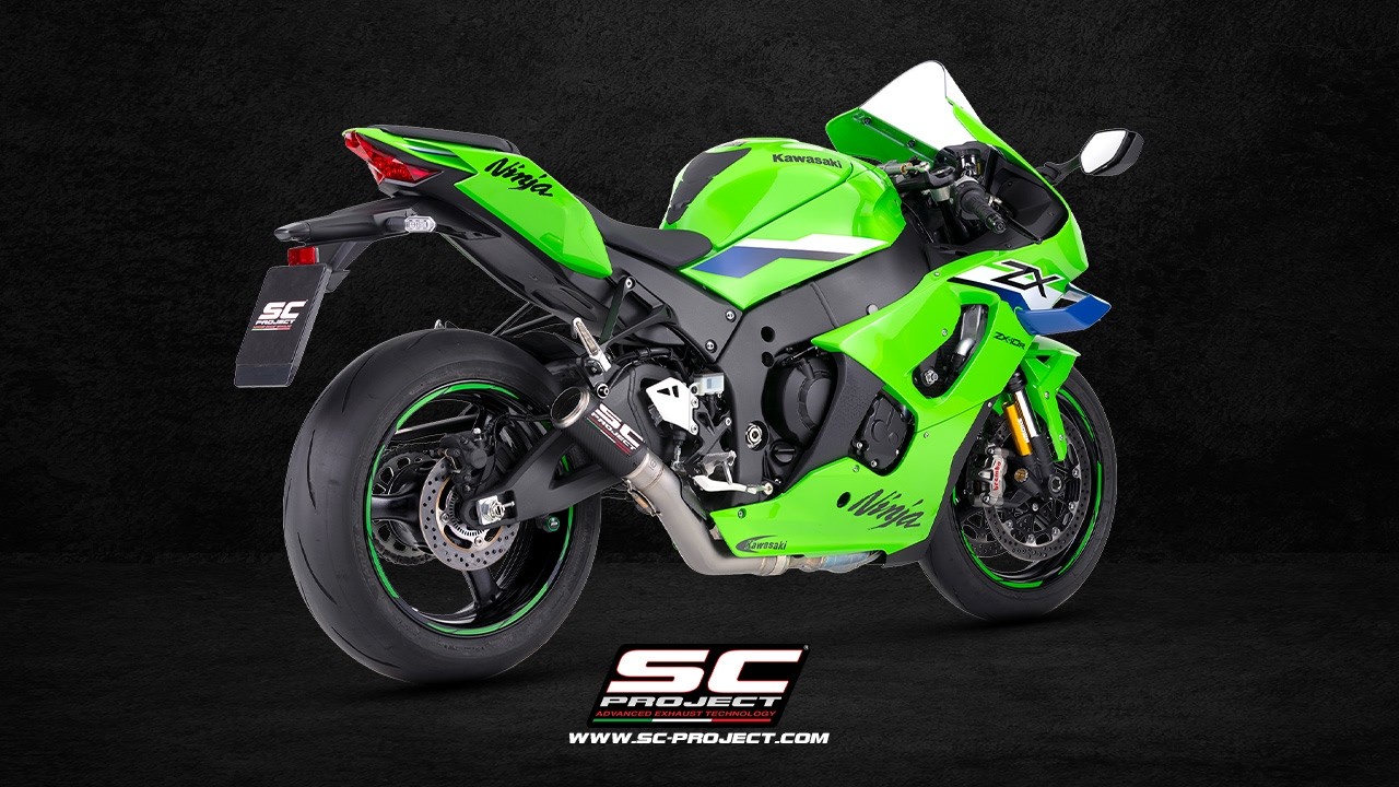 SC-Project CR-T / GP70-R Decat exhaust for Kawasaki Ninja ZX-10R