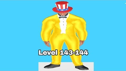 Muscle Rush All Level Gameplay Android, iOS Level 143-144