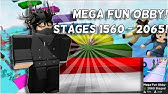 Mega Fun Obby All Codes Youtube - mega fun obby 1885 stages code roblox