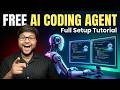 🔥 Free Coding Agent | Complete Setup and Demonstration [ Hindi]