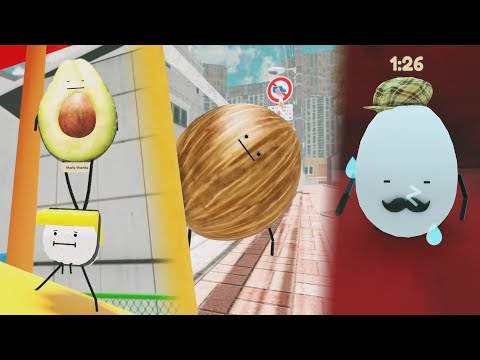 <strong>Hide</strong> and seek <strong>with</strong> Avocado, Coconut, Detective Egg in Secret Staycation [Roblox]