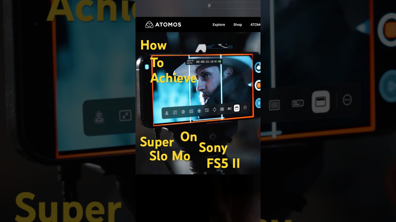 Sony FS5 II Super Slo-Mo feature 