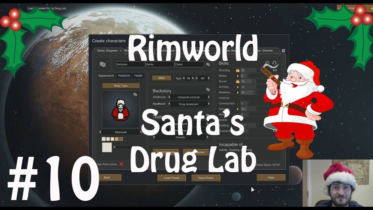 Rimworld Alpha 16: Santa’s Drug Lab #10