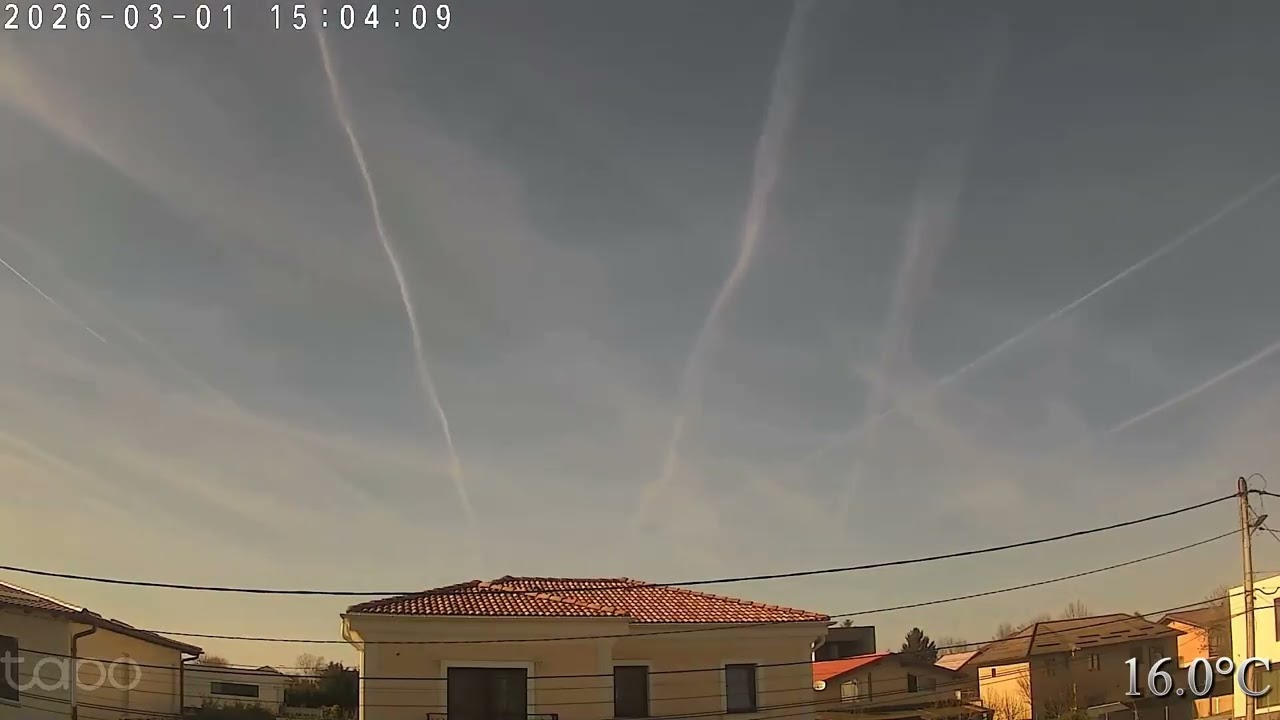 DumbravitaWeatherTimelapse first spring day with warm day/cloudless 2026 03-01