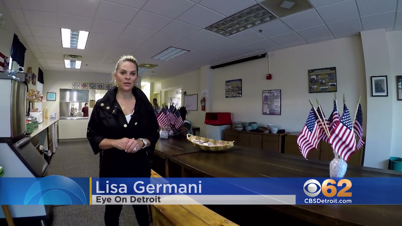 Lisa Germani visits Vets Returning Home • CBS Detroit