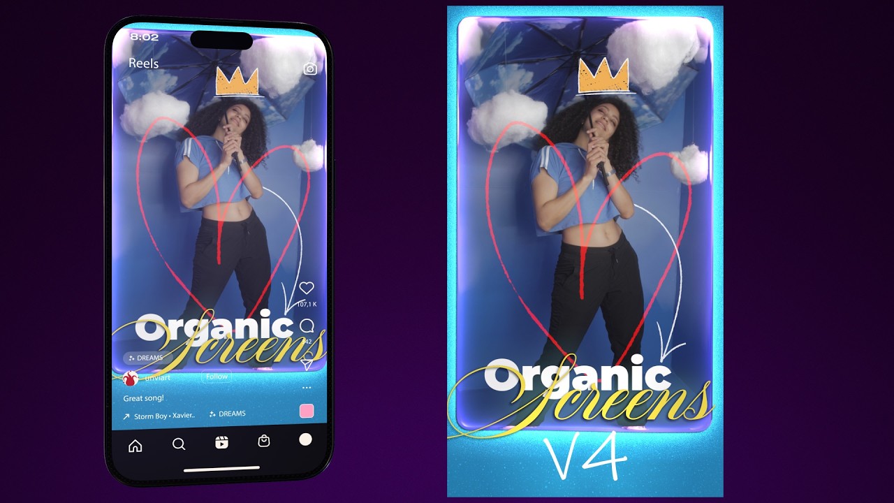 Organic Screens V4 preview