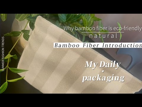 Video: Eco friendly ba ang bamboo fiber?