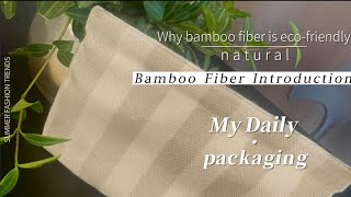 Why bamboo fiber is eco-friendly