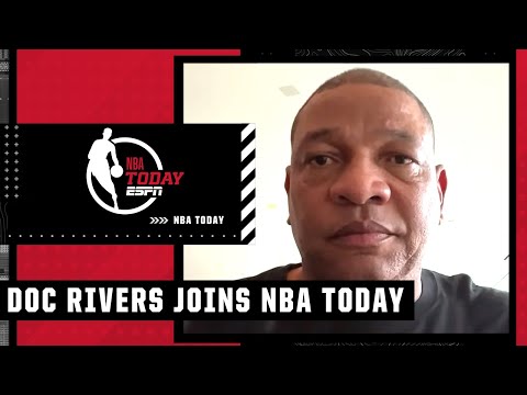 Doc rivers talks ben simmons return, calls james harden a 'scoring magic johnson' | nba today