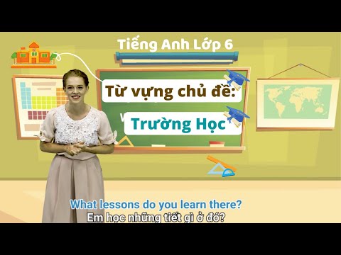 Video Học Tiếng Anh lớp 6 Unit 1: Lesson 4 - Từ vựng chủ đề... - youtube