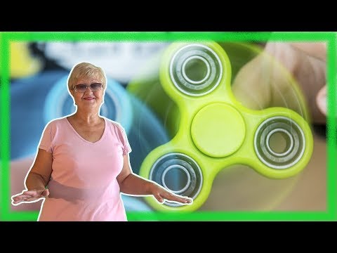 Спиннеры крутит Татьяна