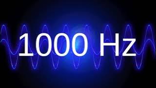 1000 Hz clean pure sine wave TEST TONE 1 khz frequency