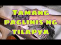 Tamang paraan sapag linis ng tilapya