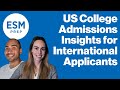 Everything International Students Need to Know About the Most Recent US College Admissions Cycle