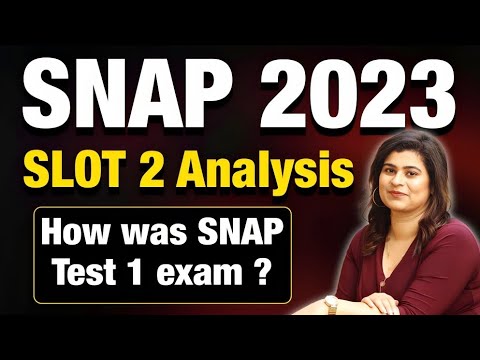 SNAP 2023 SLOT 2 Analysis 