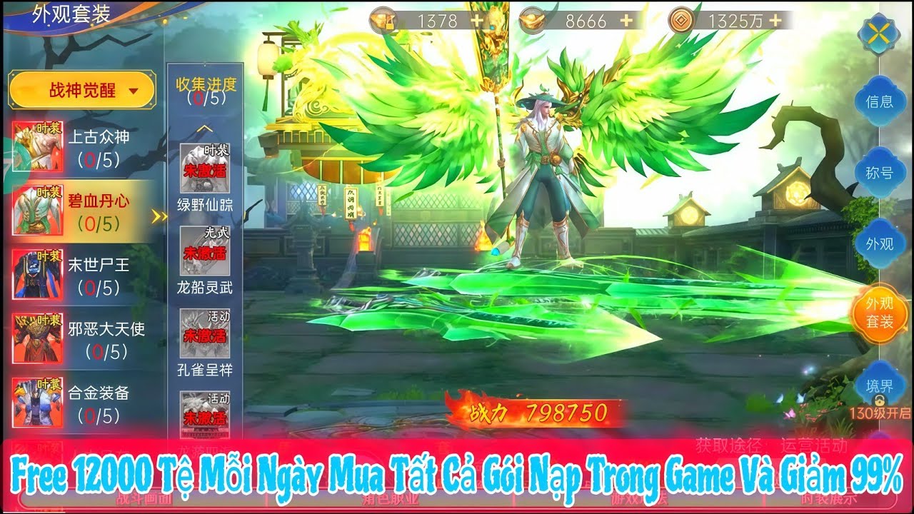 Chiến Linh Lung 2 - Siêu Phẩm Tiên Hiệp Bản Mới x7Game Free 12000 Tệ Mỗi Ngày Và Giảm 99% Mua Nạp