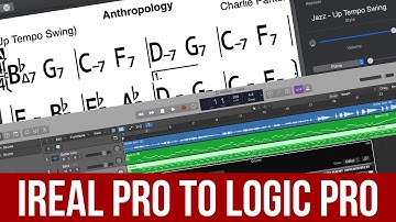 How to record iReal pro songs as backing tracks in Logic Pro