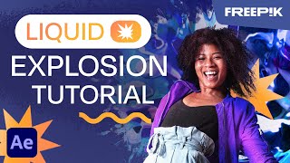 How to make a LIQUID TRANSITION - After Effects Tutorial