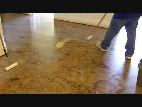 Do it yourself concrete staining: How to stain concrete floors