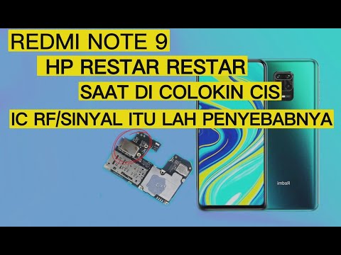 REDMI NOTE 9 MATI HIDUP MATI SAAT DI COLOKIN CIS