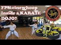 2021 fpv drone footage inside a karate dojo