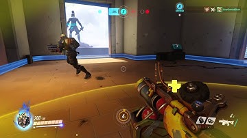 Overwatch: Junkrat team kill