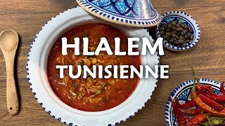 Hlalem Tunisienne - (حلالم تونسية بالدبابش (بالخضار والبقول