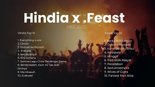 Download Lagu Hindia x Feast 2025 🔥 | Top 10 Hits Indonesia Terbaik MP3