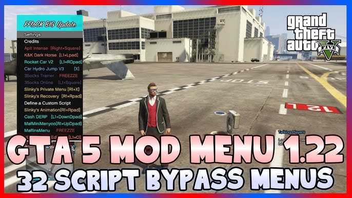 GTA 5 ONLINE PS3 1.23/1.24 - Ultimate Recovery Menu, SPRX MOD MENU