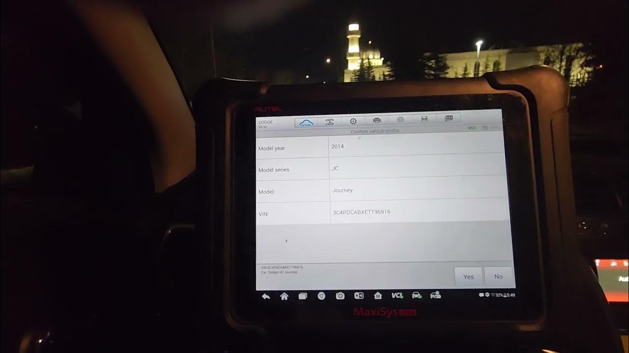 dodge ram throttle body relearn with autel maxisys. #autel #maxisys