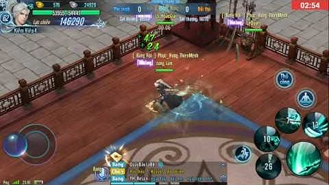 VLTK Mobile: s139 tiểu dao đánh vs thiếu lâm 150k lc