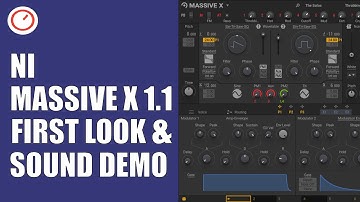 Massive X 1.1 Synthesizer First Look &  Sound Demo | SYNTH ANATOMY