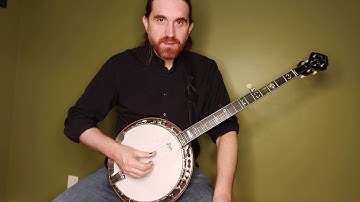 variation on the standard Scruggs G lick #6 (bluegrass banjo)