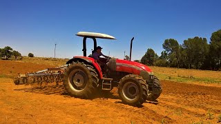 Fieldwork with the Mccormick B95 Max.| Planting corn at UFS.| #Vlog6