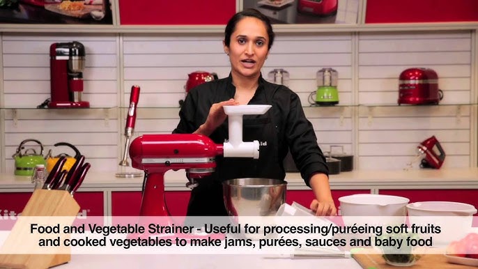 Review and Uses for the KitchenAid Food Grinder and Fruit/Vegetable Strainer