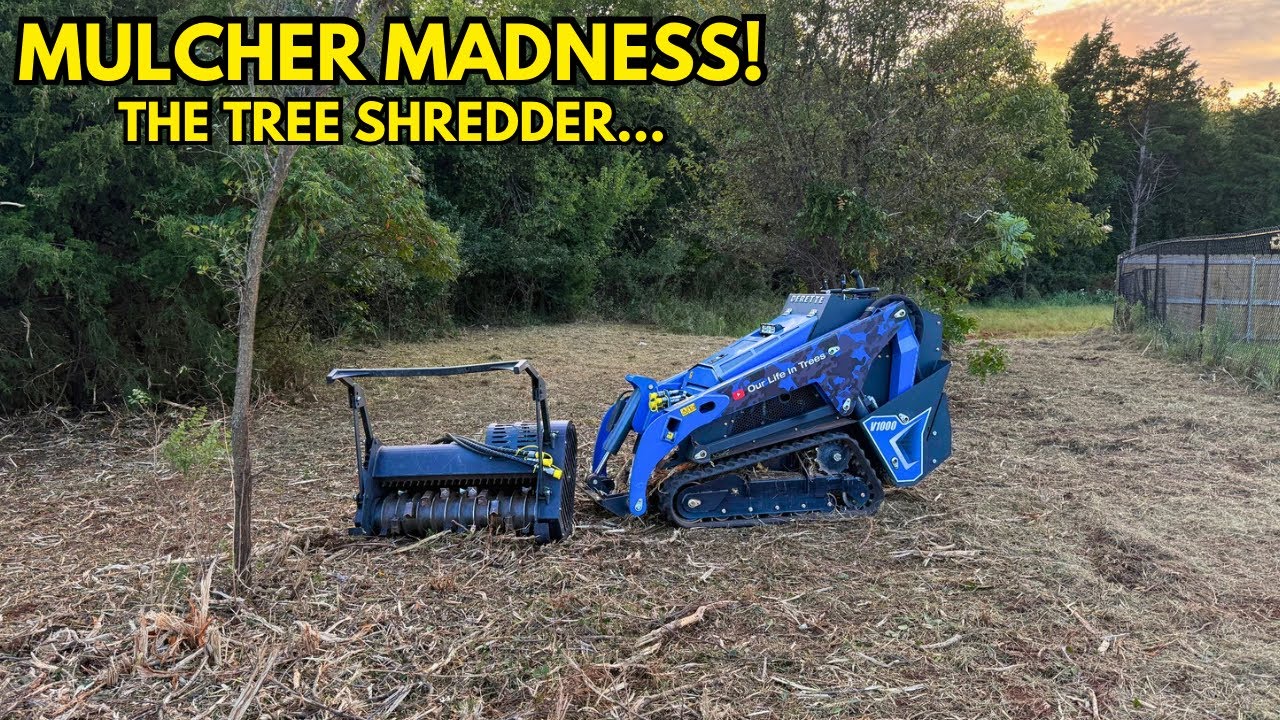 Why This Chinese Mini Skid Steer Mulcher is a Game Changer / Teaser