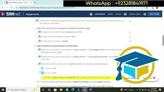 Word 2024 In Practice - Ch 1 Independent Project 1-6 |Help SIMnet |Word 2024 Independent Project 1-6