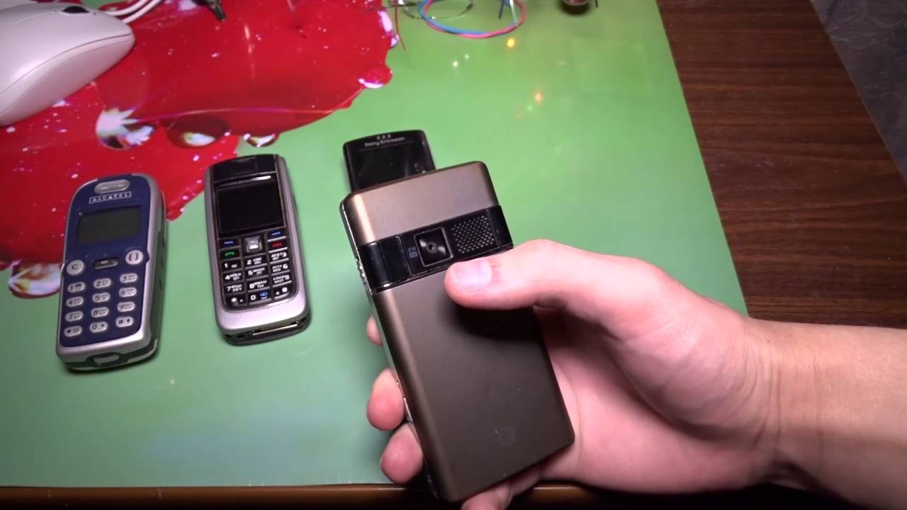 на старые мобильные телефоны обзор - YouTube